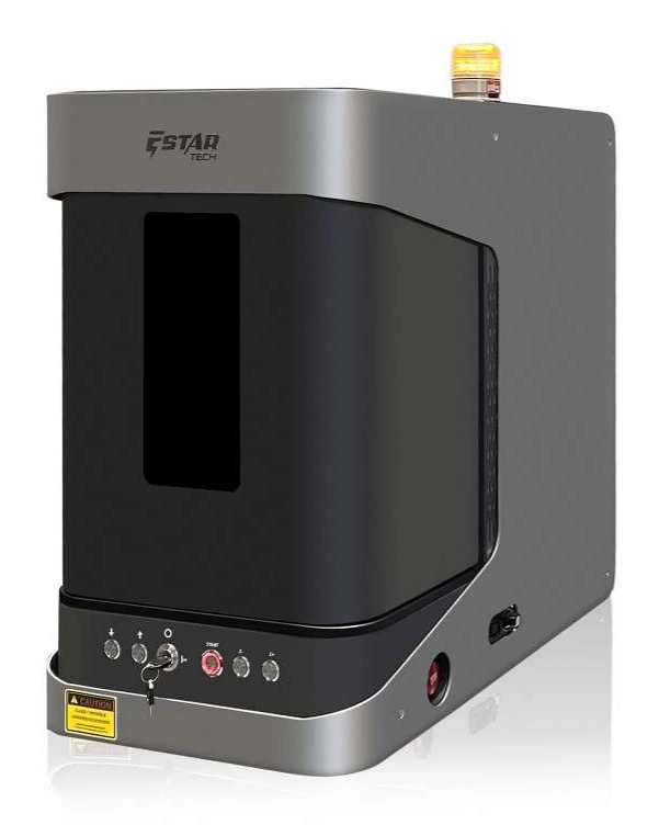 EST-FEP 50W fiber laser marking — Sawyers Jewelry