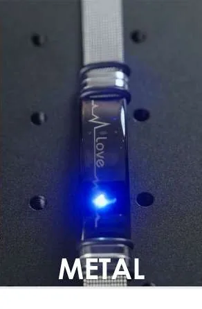 Metal part marked with an EST-FP desktop fiber laser marking machine